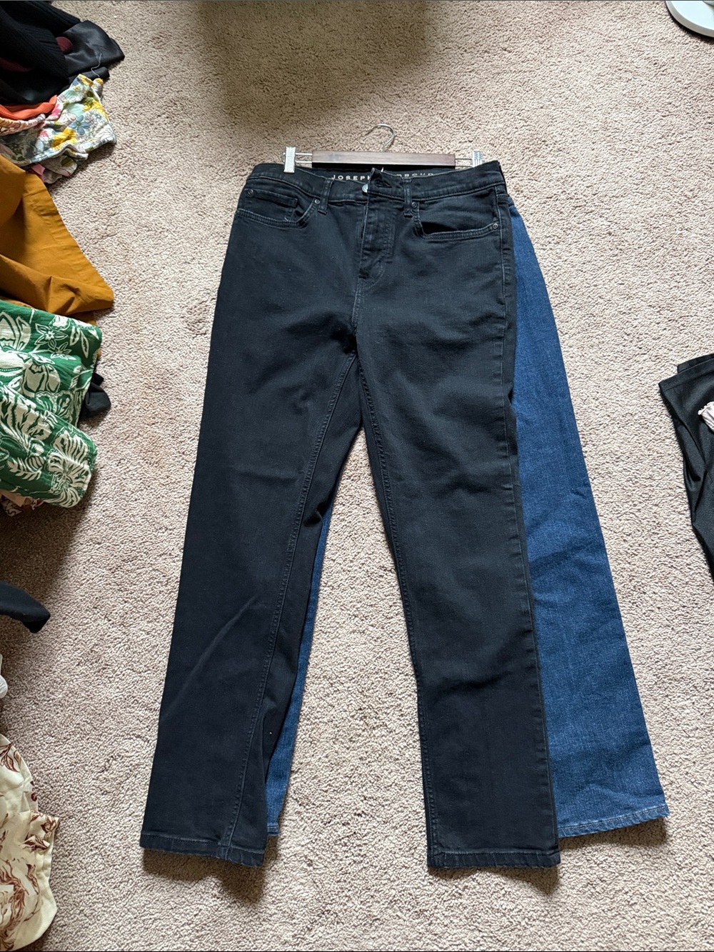 Black men’s Straight-Leg Jeans